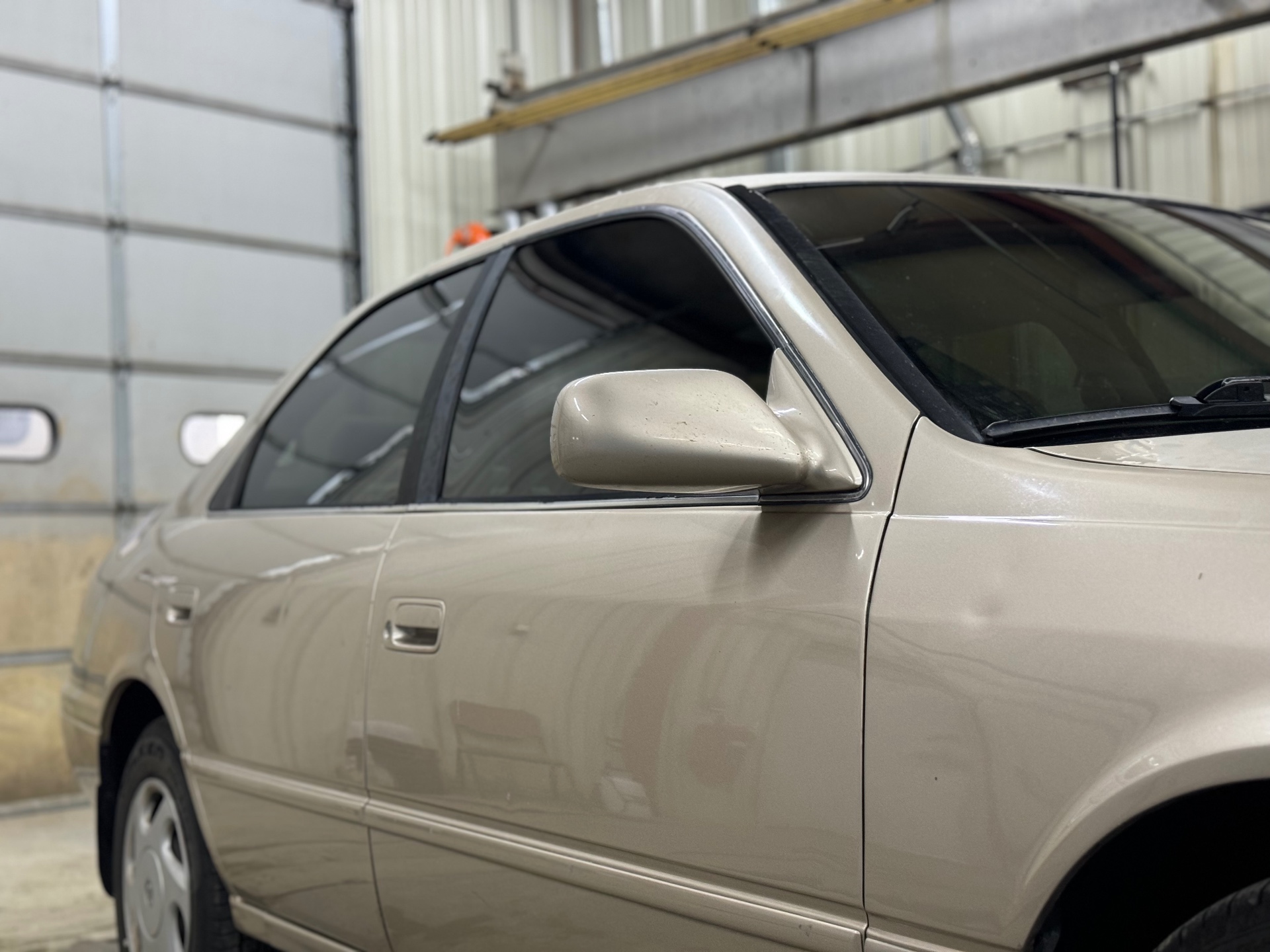 Toyota Camry with freshly tinted side windows