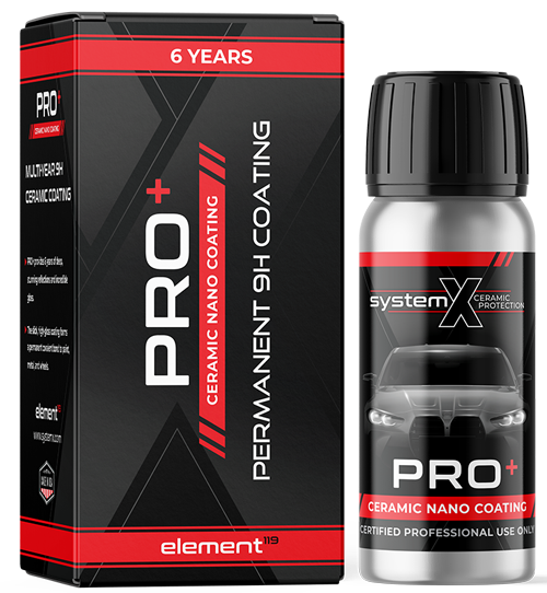 System X Pro+ 6-year permanent 9H ceramic coating