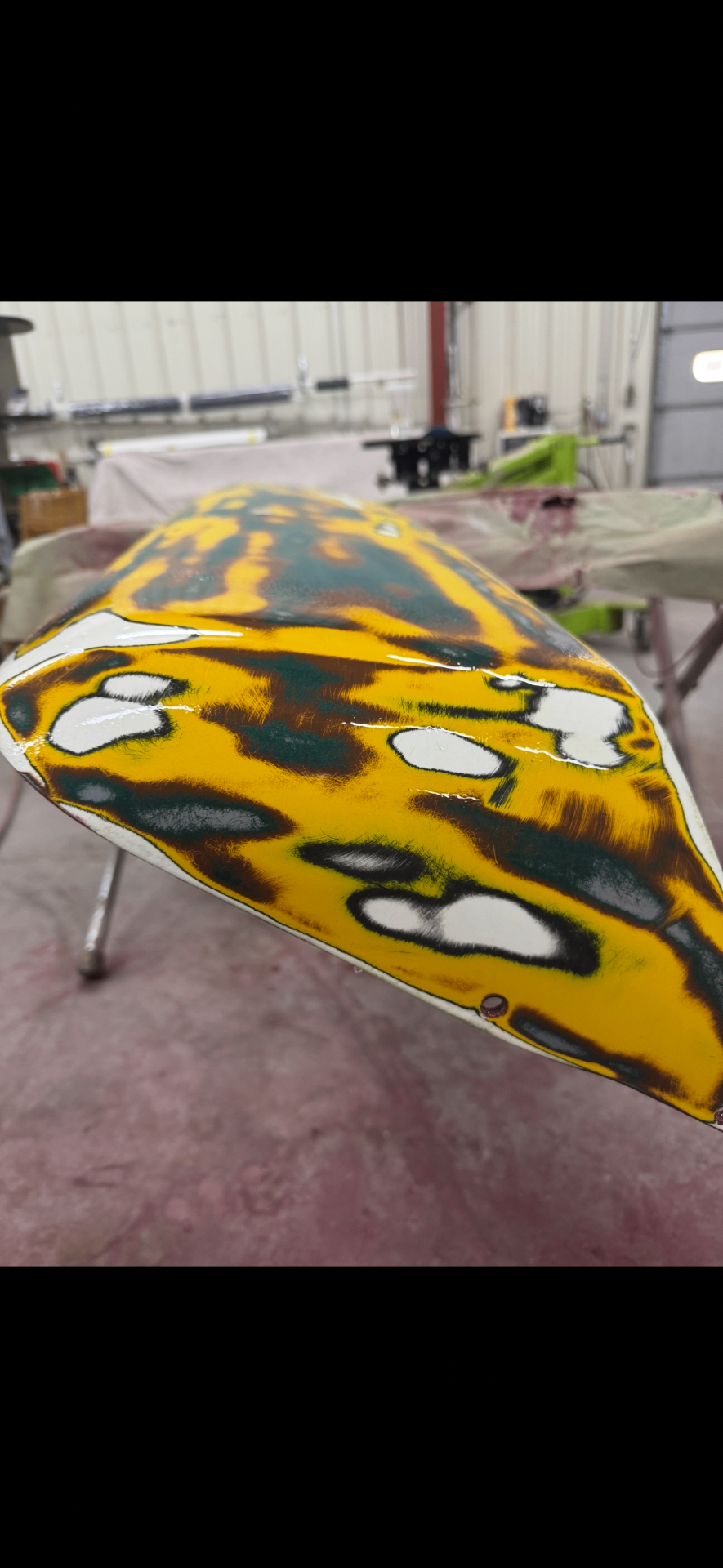 Hood stripped and sanded back to bare metal